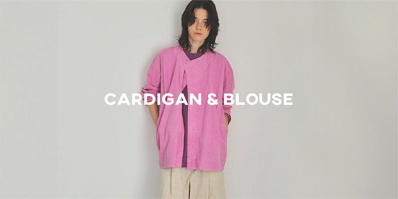 violette cardigan and blouse